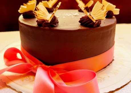 Chocolate Sea Salt Cake